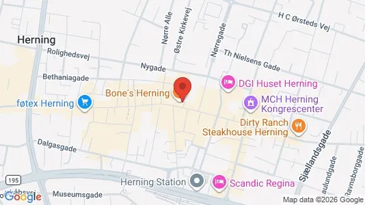 Office spaces for rent i Herning - Photo from Google Street View
