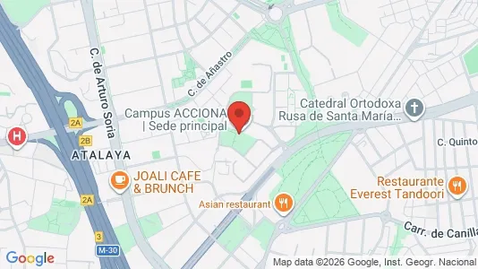 Büros zur Miete i Madrid Hortaleza – Foto von Google Street View
