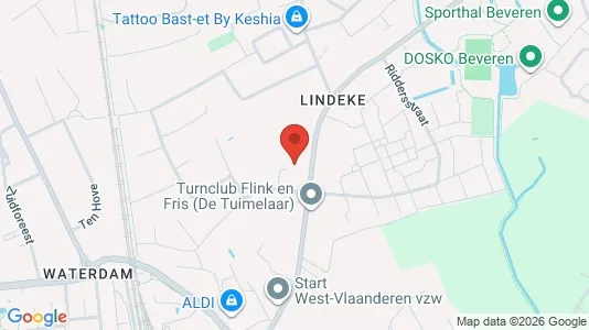 Varastot Vuokrattavana i Roeselare - Kuva Google Street Viewstä