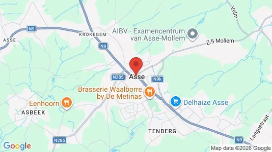 Commercial properties for rent i Asse - Photo from Google Street View