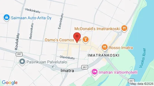 Liikekiinteistöt Vuokrattavana i Imatra - Kuva Google Street Viewstä