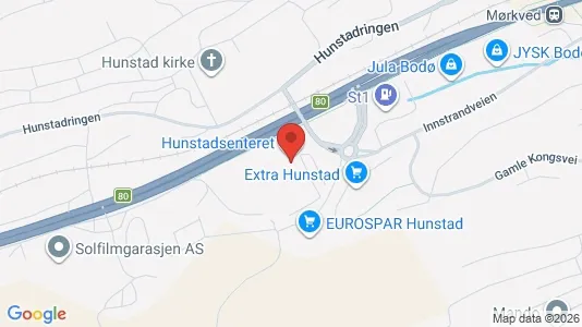 Lokaler til leie i Bodø – Bilde fra Google Street View