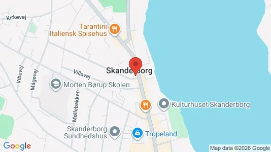 Clinics Vuokrattavana i Skanderborg - Kuva Google Street Viewstä