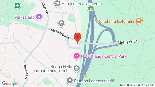 Toimistotilat Vuokrattavana i Helsinki Läntinen - kort over placeringen