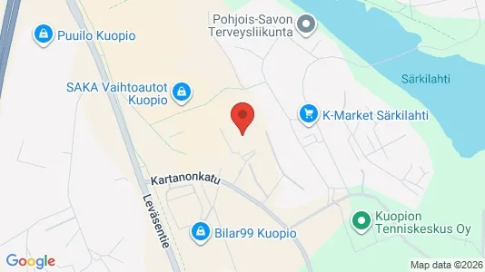 Kantorruimte te huur i Kuopio - Foto uit Google Street View