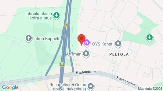 Kontorlokaler til leje i Oulu - Foto fra Google Street View