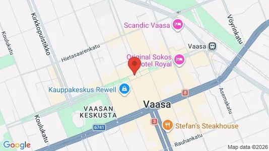 Kontorlokaler til leje i Vaasa - Foto fra Google Street View
