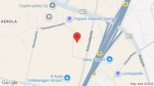 Werkstätte zur Miete i Vantaa – Foto von Google Street View