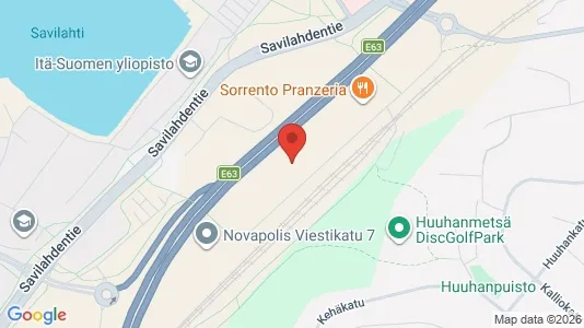 Lokale biurowe Do wynajęcia i Kuopio - kort over placeringen