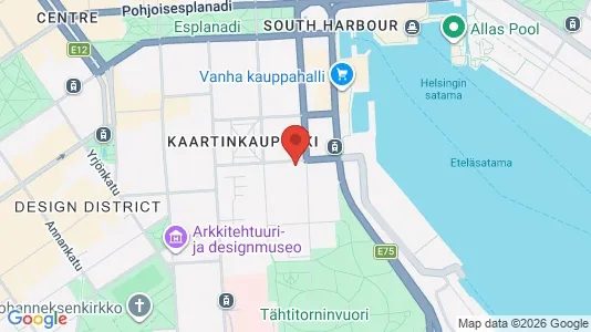 Büros zur Miete i Helsinki Eteläinen - kort over placeringen