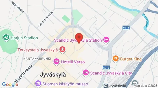 Gewerbeflächen zur Miete i Jyväskylä – Foto von Google Street View
