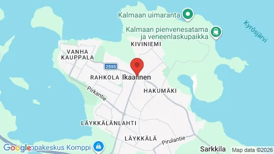 Kaupat Vuokrattavana i Ikaalinen - Kuva Google Street Viewstä
