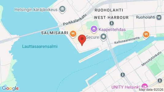 Büros zur Miete i Helsinki Eteläinen - kort over placeringen