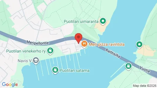 Industrial properties for rent i Helsinki Itäinen - kort over placeringen