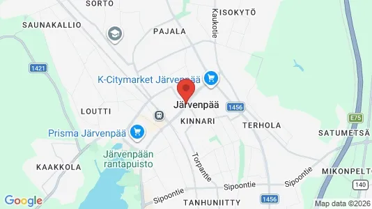 Winkels te huur i Järvenpää - Foto uit Google Street View