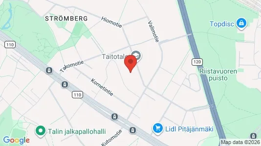 Toimistotilat Vuokrattavana i Helsinki Läntinen - kort over placeringen