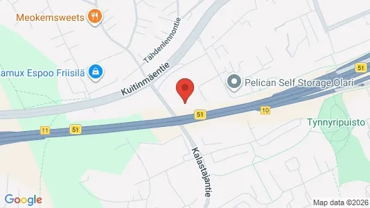 Gewerbeflächen zur Miete i Espoo – Foto von Google Street View