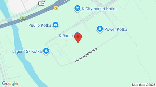 Gewerbeflächen zur Miete i Kotka – Foto von Google Street View