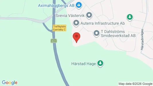 Teollisuuskiinteistöt Vuokrattavana i Västervik - Kuva Google Street Viewstä
