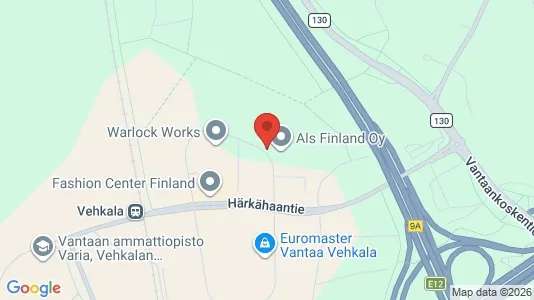 Lagerlokaler til leje i Vantaa - Foto fra Google Street View