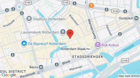 Commercial properties for sale i Rotterdam Centrum - Photo from Google Street View