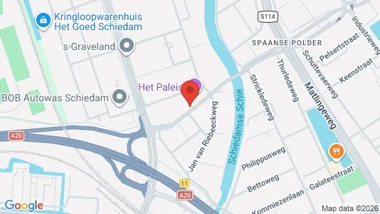 Kantorruimte te huur i Schiedam - Foto uit Google Street View