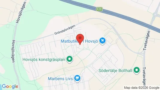 Office spaces for rent i Södertälje - kort over placeringen