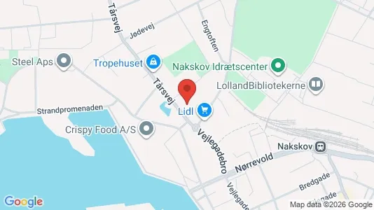 Liikekiinteistöt Vuokrattavana i Nakskov - Kuva Google Street Viewstä