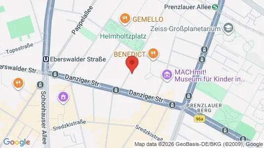 Büros zur Miete i Berlin Pankow – Foto von Google Street View