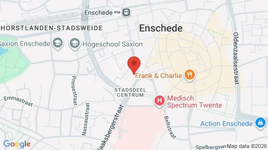Kontorlokaler til leje i Enschede - Foto fra Google Street View