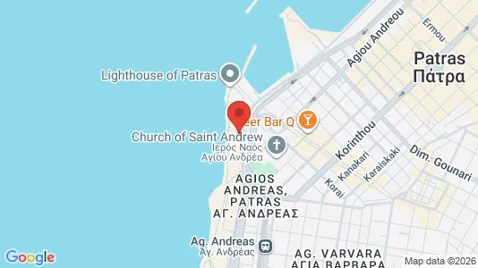 Kontorlokaler til leje i Patras - Foto fra Google Street View