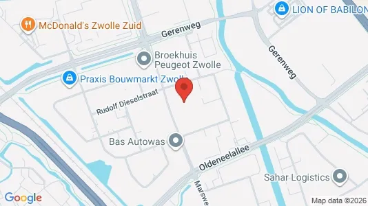 Office spaces for rent i Zwolle - Photo from Google Street View