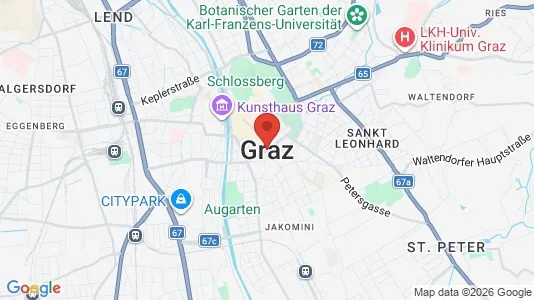 Lager til leie i Graz – Bilde fra Google Street View