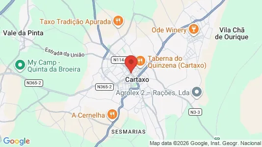 Lager zur Miete i Cartaxo – Foto von Google Street View