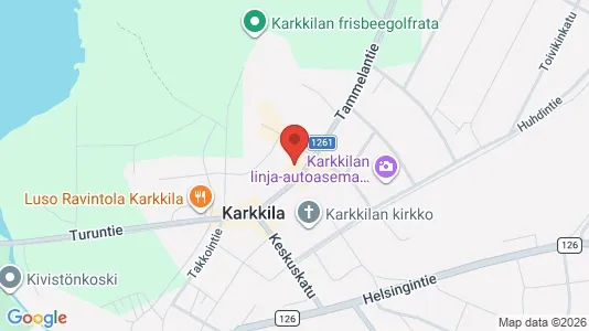 Büros zur Miete i Karkkila – Foto von Google Street View