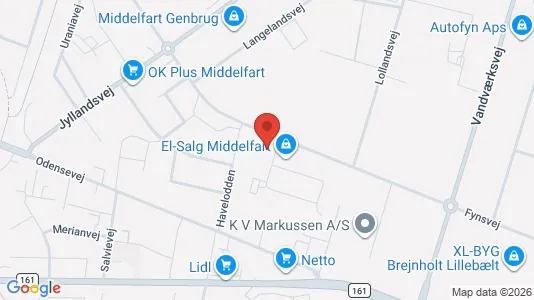 Warehouses for sale i Middelfart - Photo from Google Street View