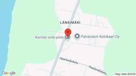 Kantorruimte te huur i Karvia - Foto uit Google Street View