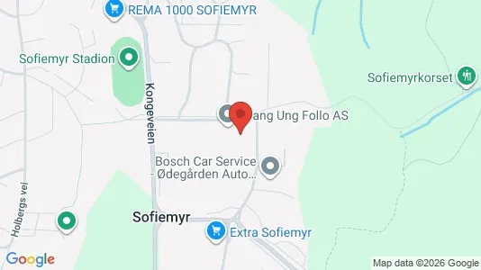 Varastot Vuokrattavana i Oppegård - Kuva Google Street Viewstä