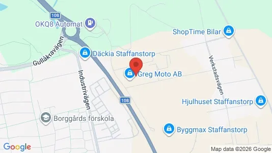 Varastot Vuokrattavana i Staffanstorp - Kuva Google Street Viewstä