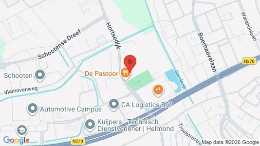 Commercial properties for rent i Helmond - kort over placeringen