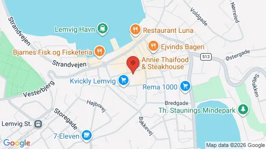 Toimistotilat Vuokrattavana i Lemvig - Kuva Google Street Viewstä