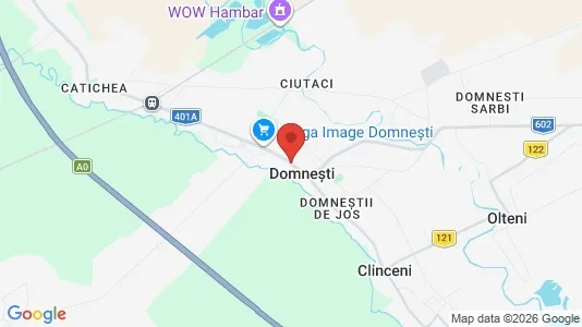 Industrilokaler för uthyrning i Domneşti – Foto från Google Street View