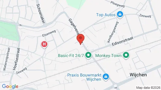 Toimistotilat Vuokrattavana i Wijchen - Kuva Google Street Viewstä