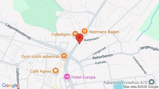 Büros zur Miete i Aabenraa – Foto von Google Street View