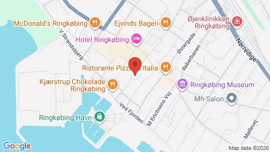 Toimistotilat Vuokrattavana i Ringkøbing - Kuva Google Street Viewstä