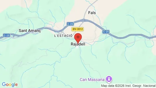 Werkstätte zur Miete i Rajadell – Foto von Google Street View