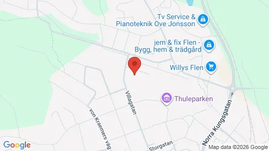 Varastot Vuokrattavana i Flen - Kuva Google Street Viewstä