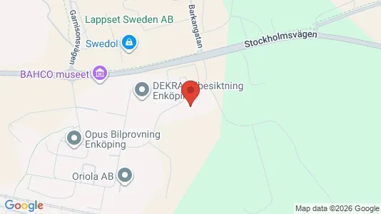 Lokaler til leje i Enköping - Foto fra Google Street View