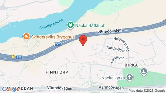 Værkstedslokaler til leje i Nacka - Foto fra Google Street View