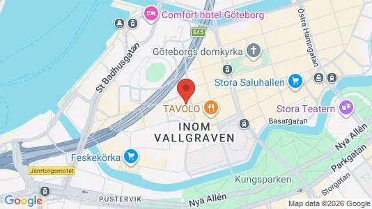 Kontorlokaler til leje i Gøteborg Centrum - Foto fra Google Street View